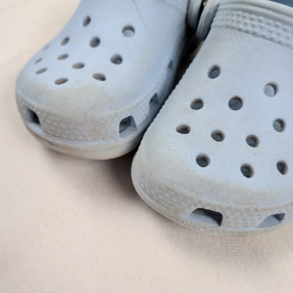 Crocs Classic Clog Light Blue Toddler Size C6 Slip On Water Shoes